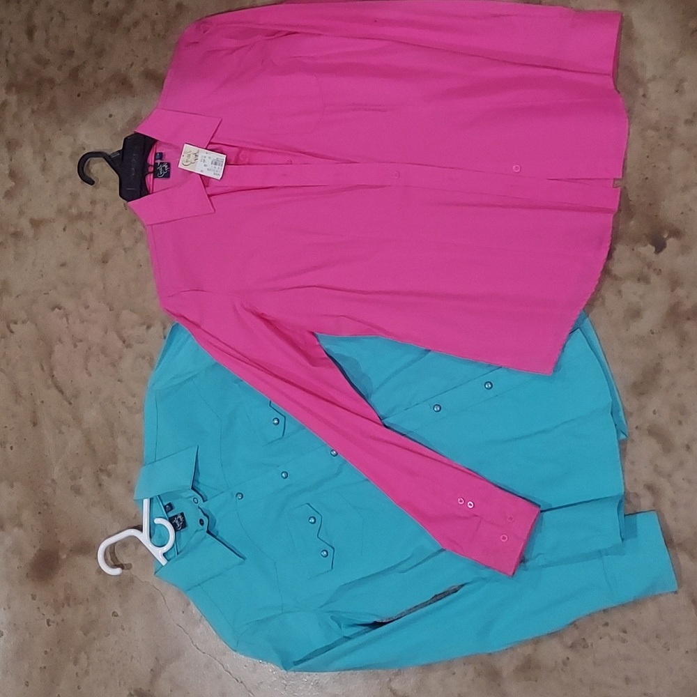 NWTPair of Cruel Girl Button Down Long Sleeve Size XL